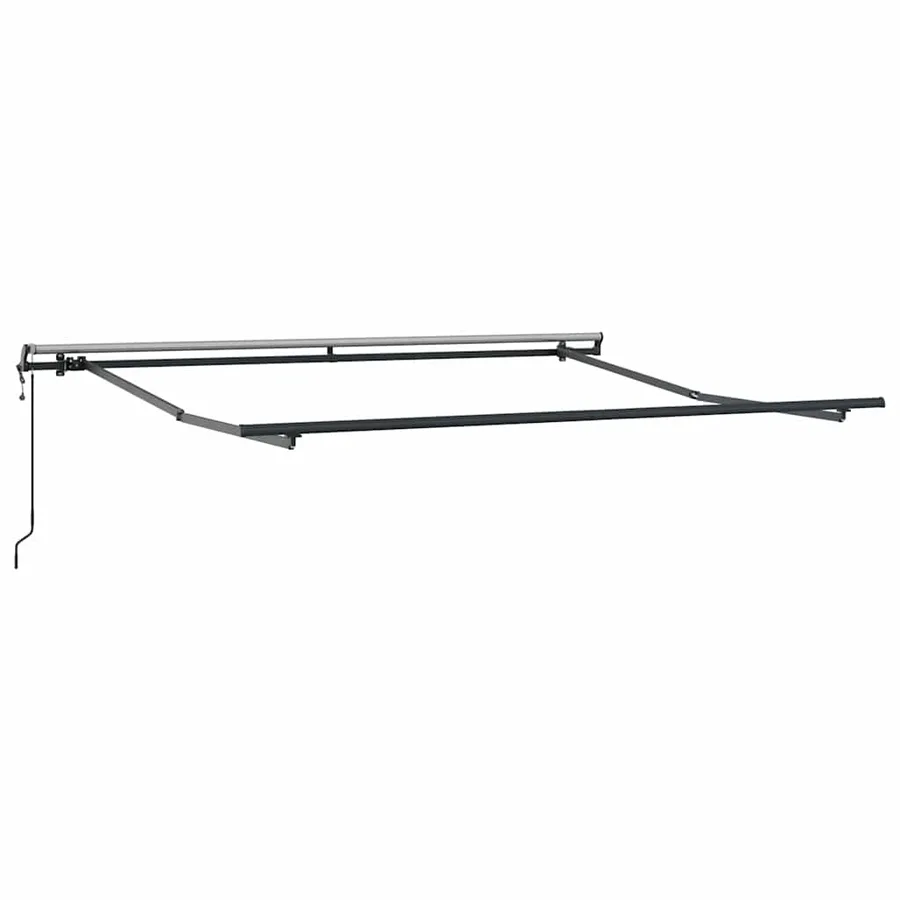 Auvent rétractable automatique anthracite et blanc 300x250 cm - 5