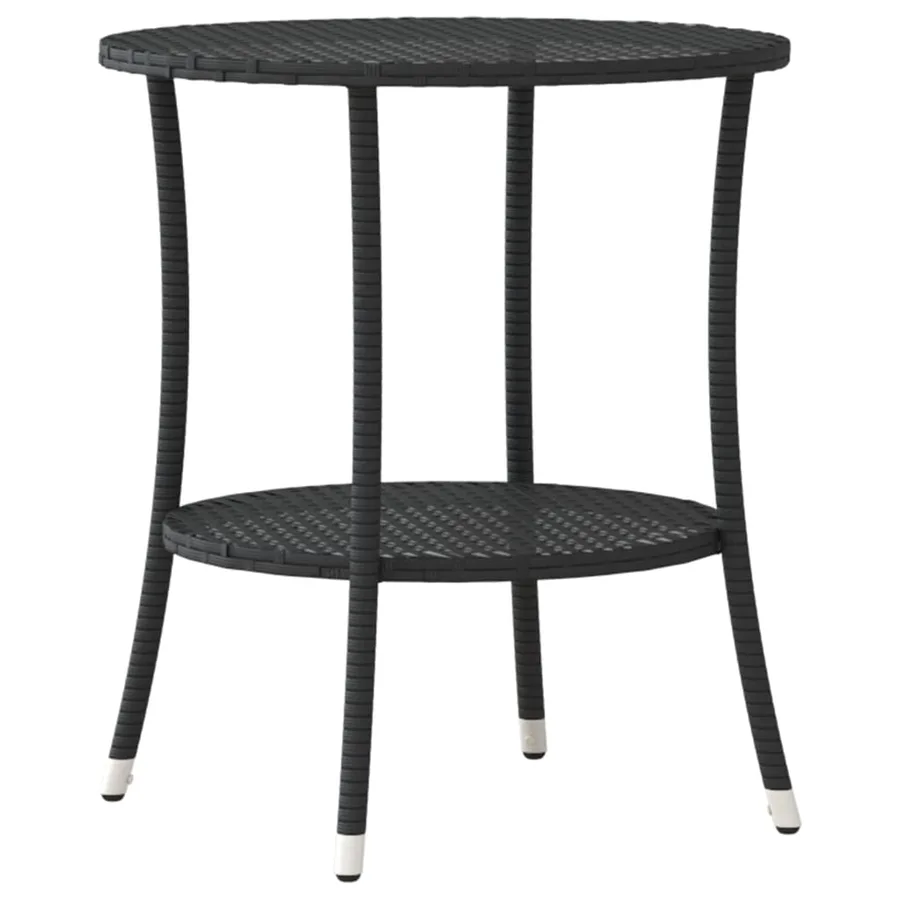 Chaises inclinables de jardin lot de 2 et table résine tressée - 6