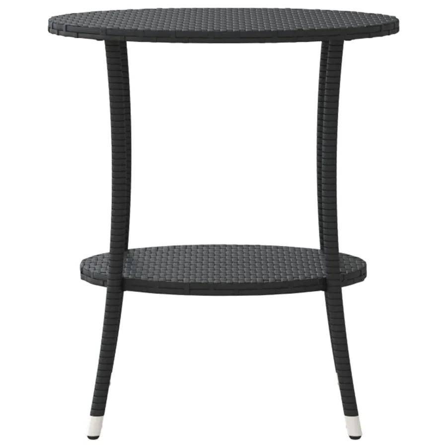 Chaises inclinables de jardin lot de 2 et table résine tressée - 7