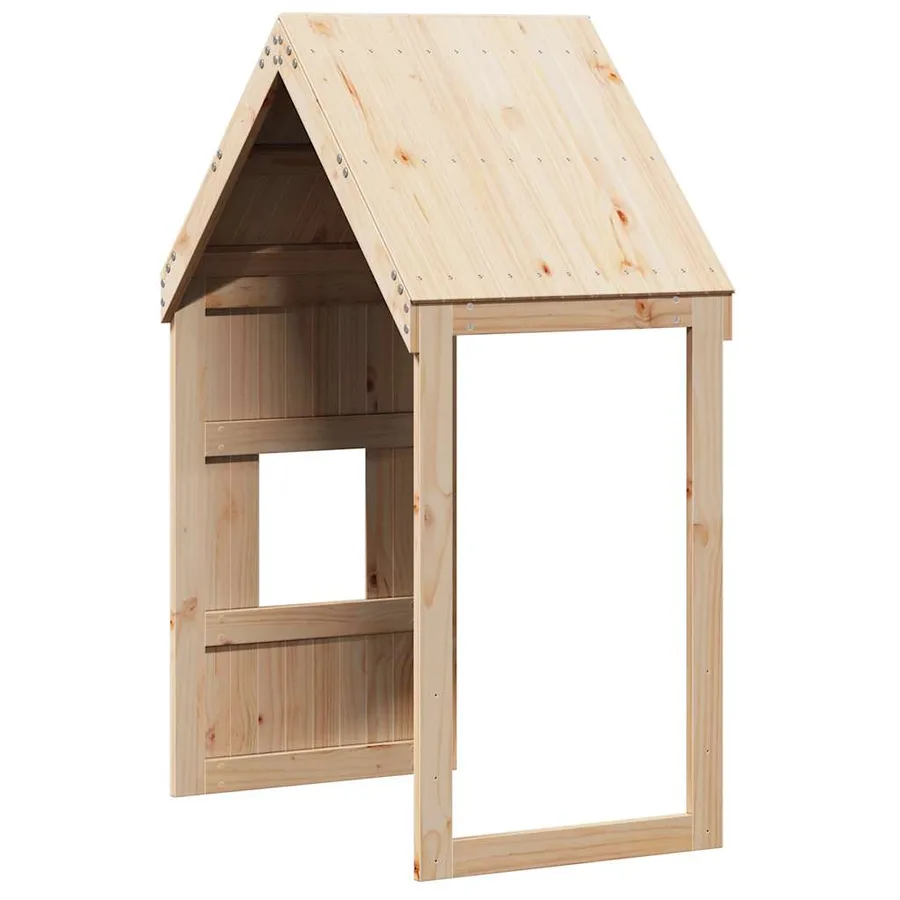 Toit de lit pour enfants 60x99x139,5 cm bois de pin massif - 6