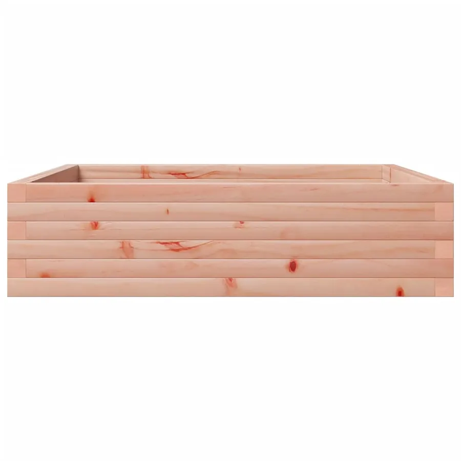 Jardinière 90x90x23 cm bois massif douglas - 6