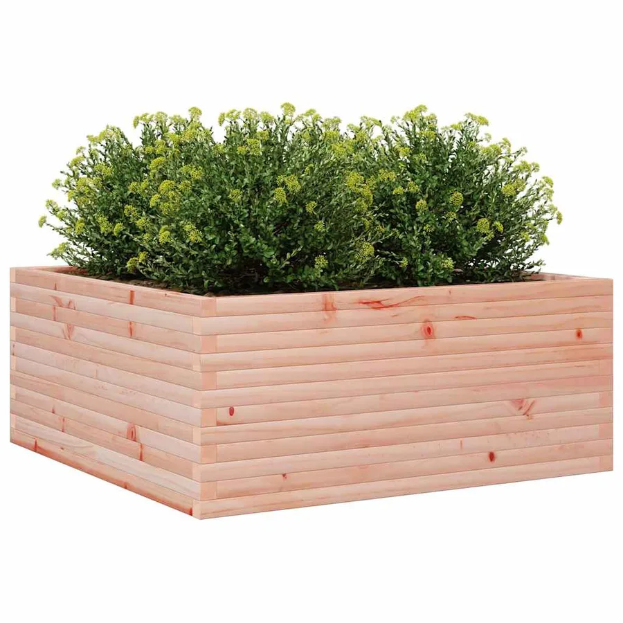 Jardinière 110x110x46 cm bois massif de douglas - 4