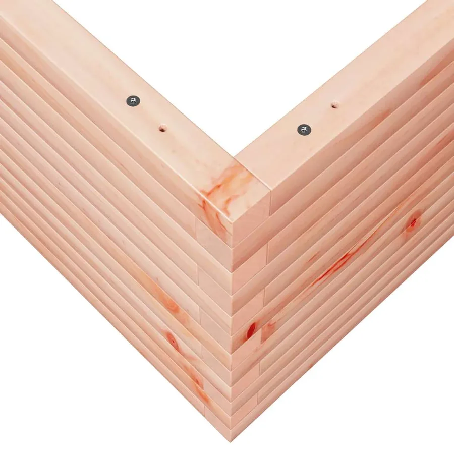 Jardinière 110x110x46 cm bois massif de douglas - 8