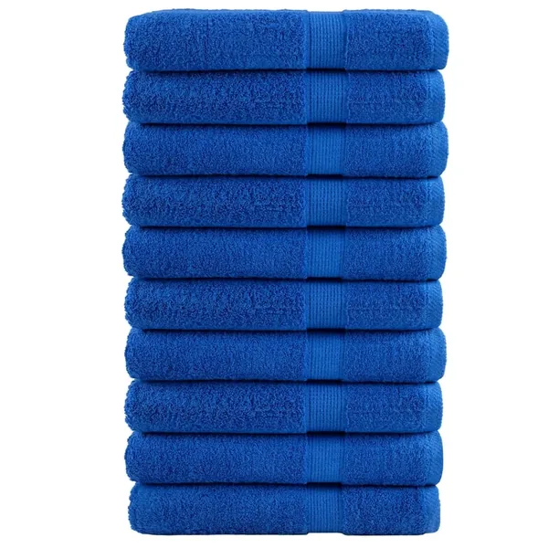 Serviettes de sauna de qualité supérieure SOLUND 10 pcs bleu