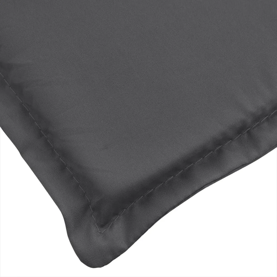 Coussins de chaise à dossier haut lot de 2 anthracite mélangé - 9