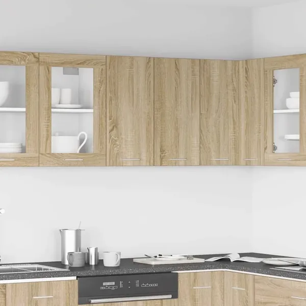 Armoire suspendue "Lyon" Chêne Sonoma 60 x 31 x 60 cm Bois d'ingénierie