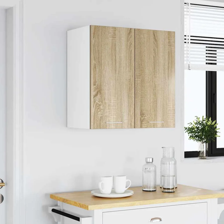 Armoire suspendue "Lyon" Chêne Sonoma 60 x 31 x 60 cm Bois d'ingénierie - 3