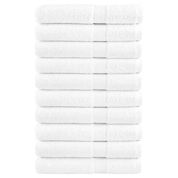 Serviettes de qualité supérieure SOLUND 10 pcs blanc 600 g/m²