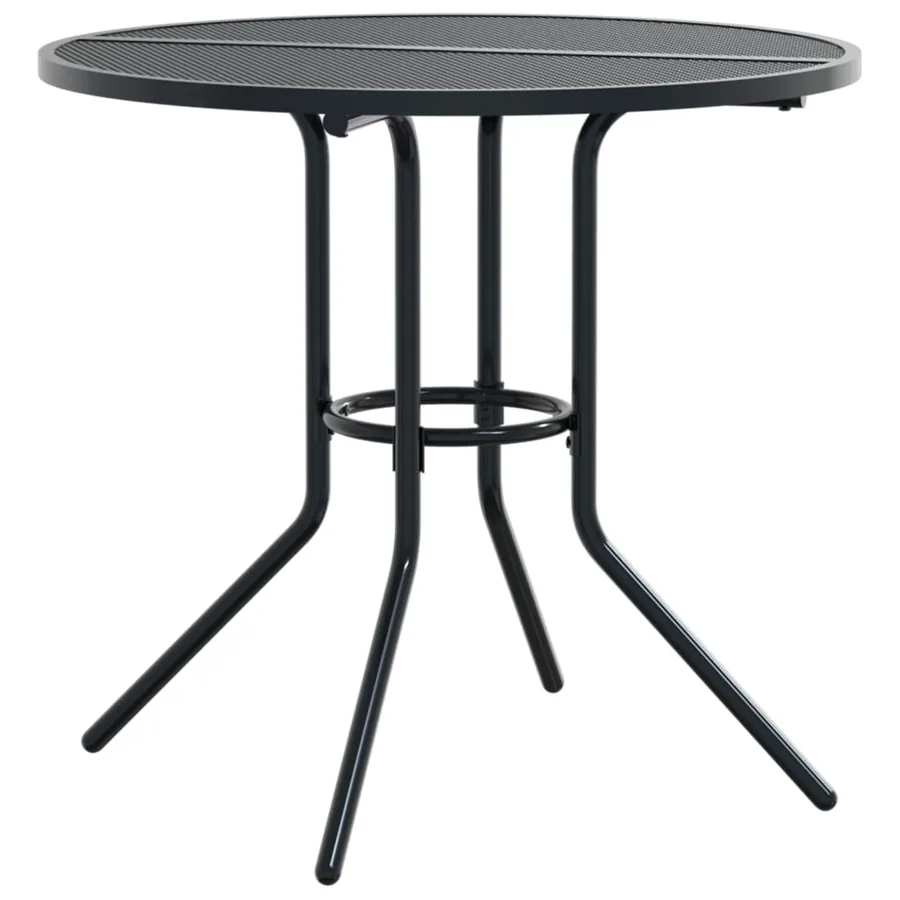 Ensemble de chaises de jardin empilables 3 pcs anthracite - 3