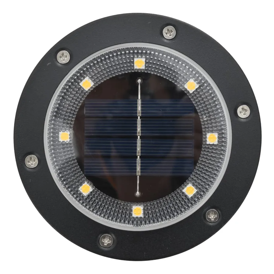 Lampes solaires de sol et piquets de sol extérieur 12 pcs - 6