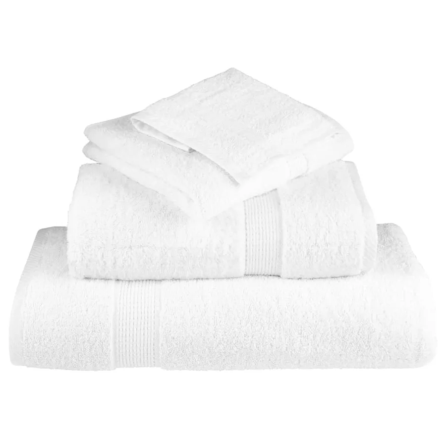 Serviettes de sauna de qualité supérieure SOLUND 4 pcs blanc - 4