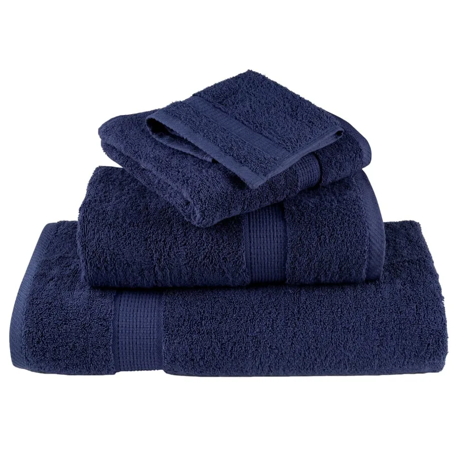 Serviettes de bain de qualité supérieure SOLUND 10 pcs 600g/m² - 4
