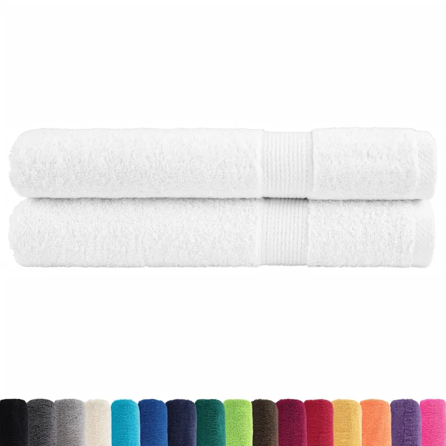 Serviettes de qualité supérieure SOLUND 2 pcs blanc 600 g/m² - 2