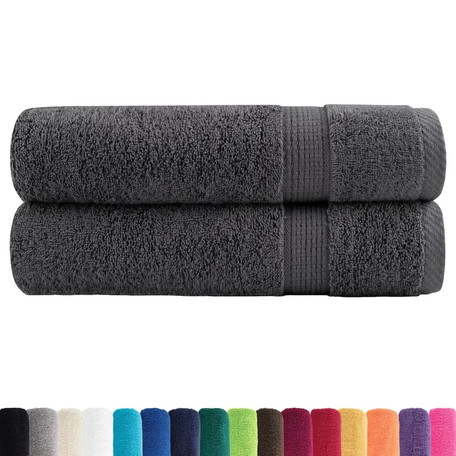 Essuie-mains de qualité supérieure SOLUND 2 pcs anthracite - 2