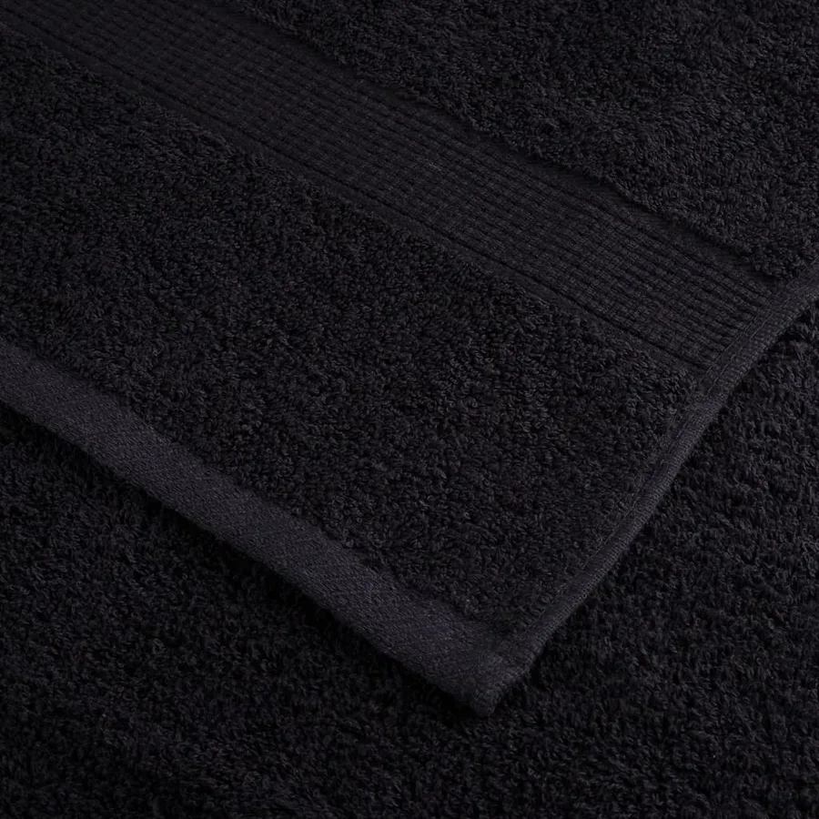 Serviettes d'invité de qualité supérieure SOLUND 10 pcs noir - 6