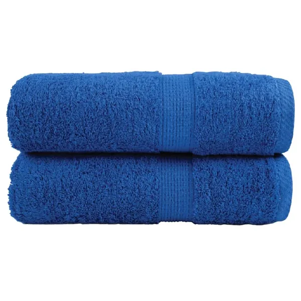 Serviettes d'invité de qualité supérieure SOLUND 2 pcs bleu