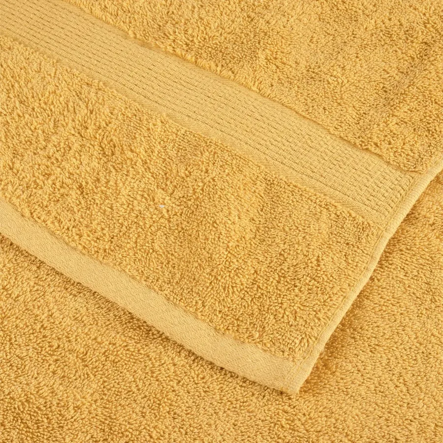Serviettes d'invité de qualité supérieure SOLUND 2 pcs doré - 5