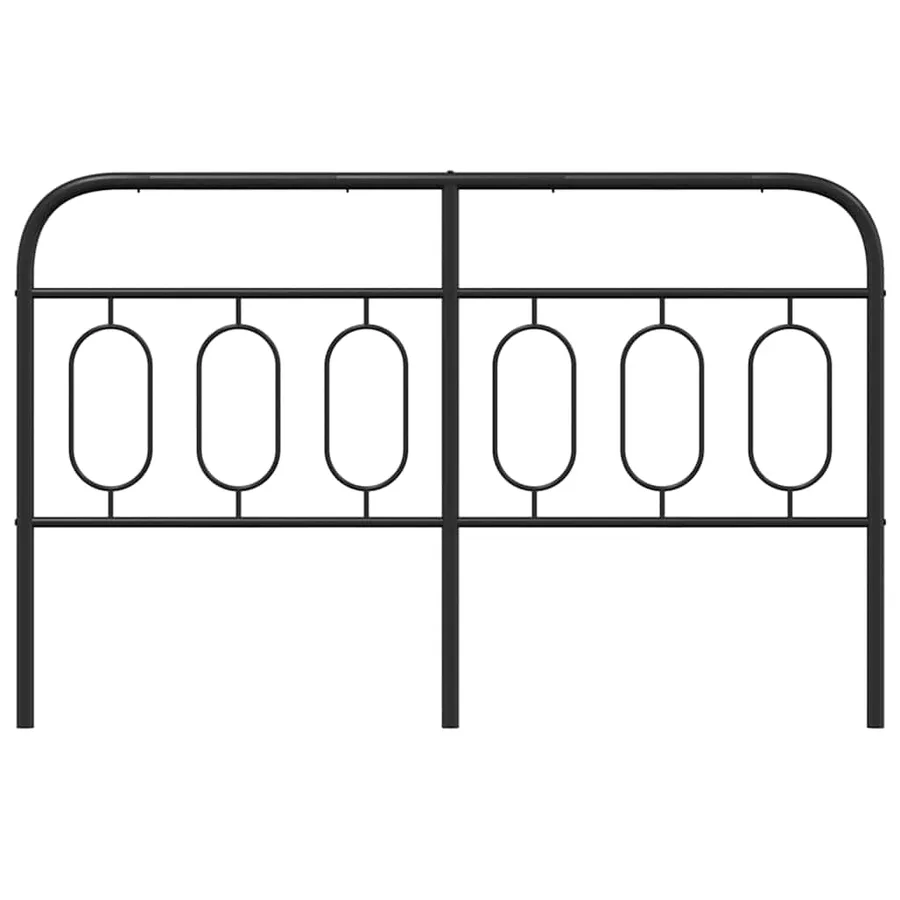 Tête de lit de remplacement métal noir 150 cm - 4