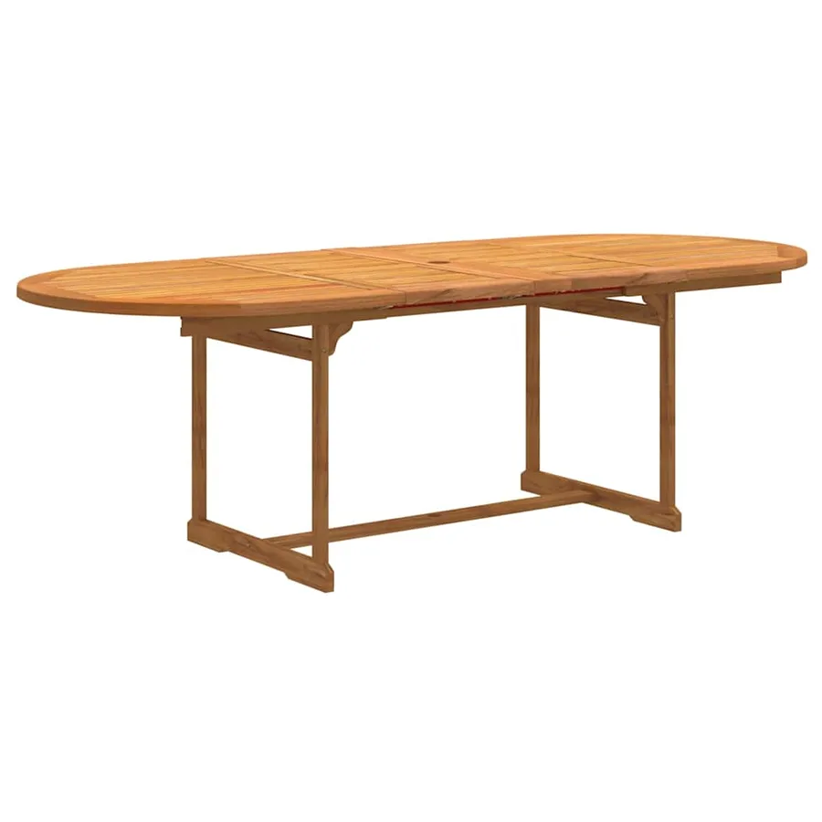 Ensemble à Manger de jardin 7pcs bois d'acacia solide textilène - 4