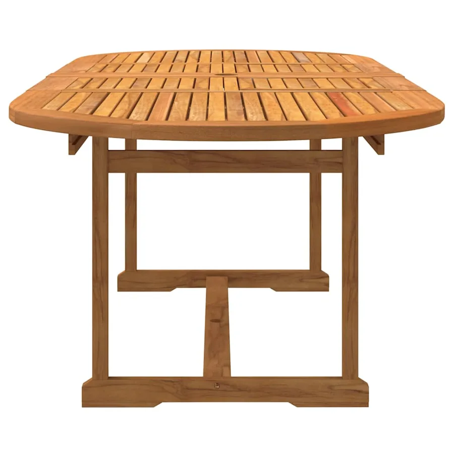 Ensemble à Manger de jardin 7pcs bois d'acacia solide textilène - 5