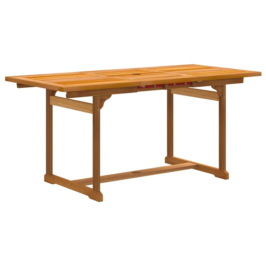 Ensemble à Manger de jardin 7pcs bois d'acacia solide textilène - 4