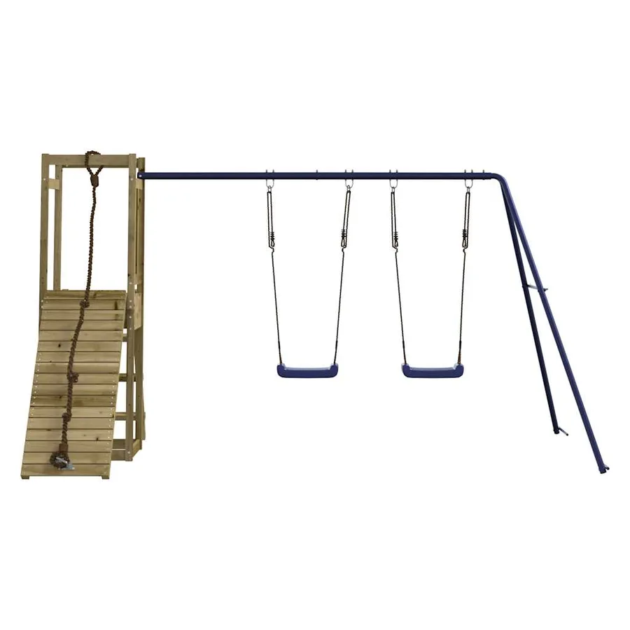 Aire de jeux d'extérieur bois de pin imprégné - 3