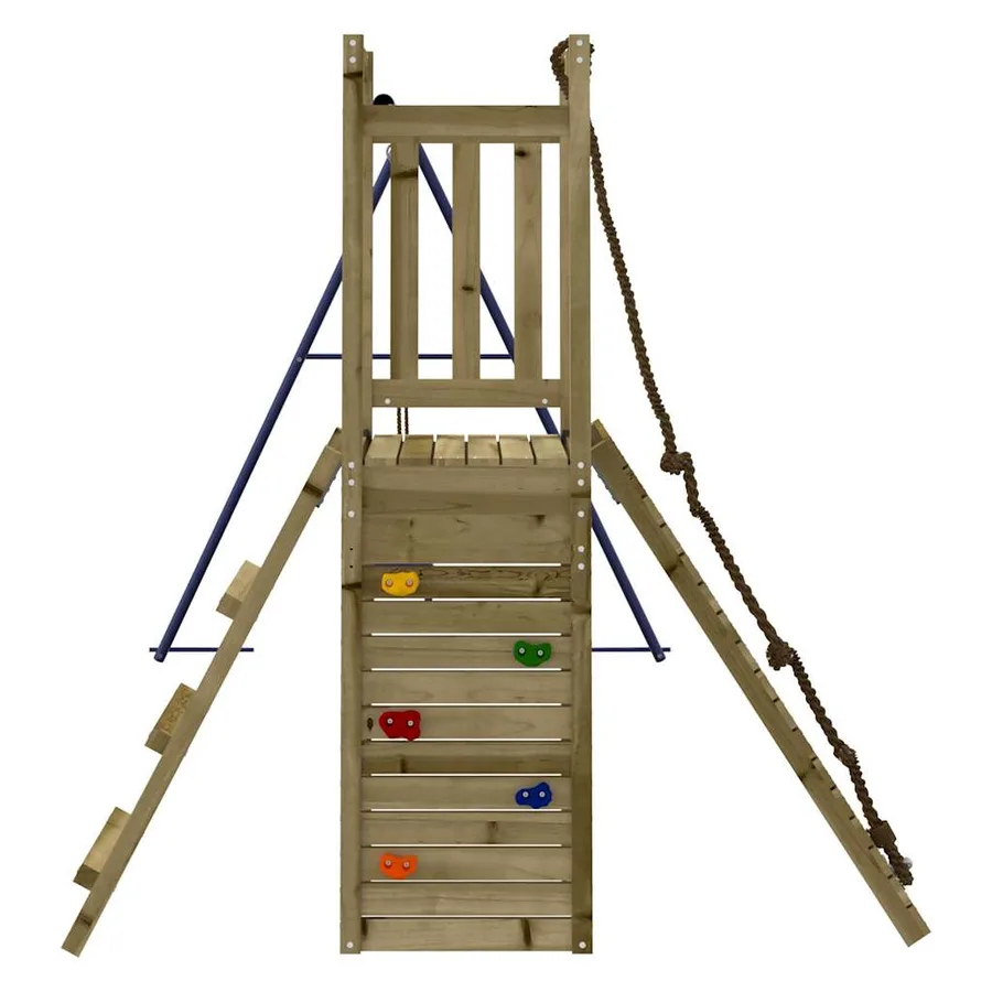 Aire de jeux d'extérieur bois de pin imprégné - 4
