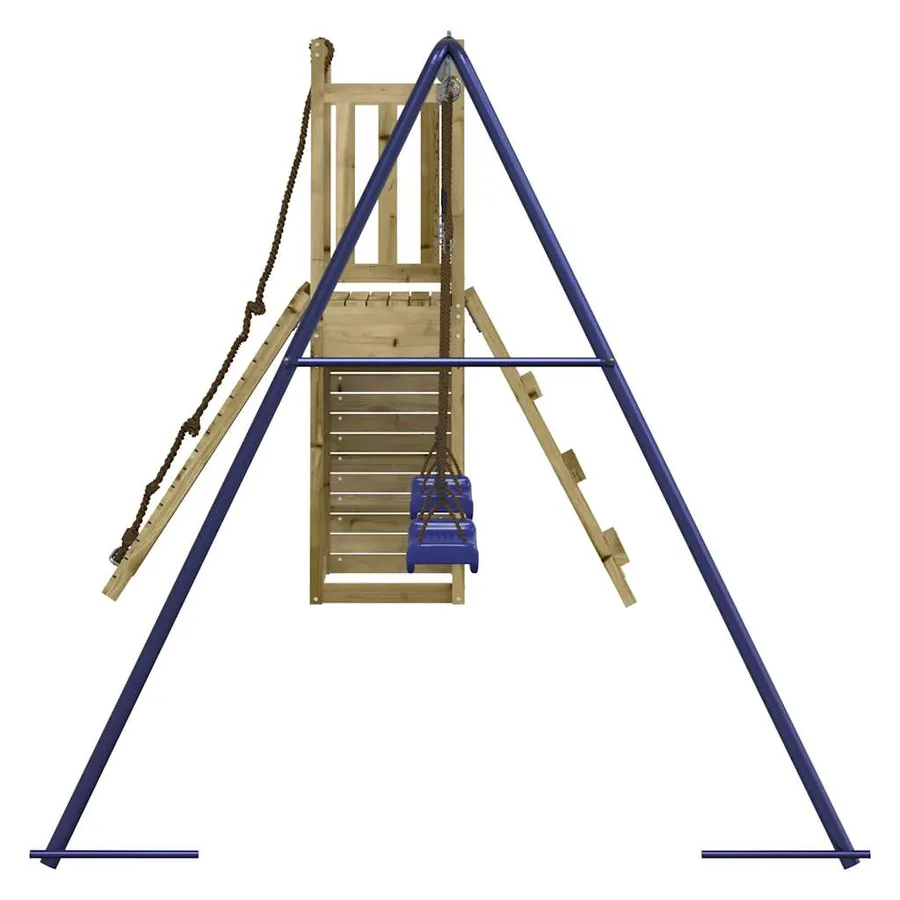 Aire de jeux d'extérieur bois de pin imprégné - 5