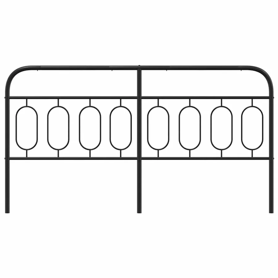 Tête de lit de remplacement métal noir 183 cm - 4