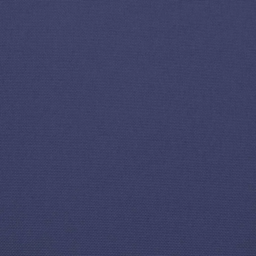 Coussins de chaise à dossier bas lot de 6 bleu marine tissu - 9