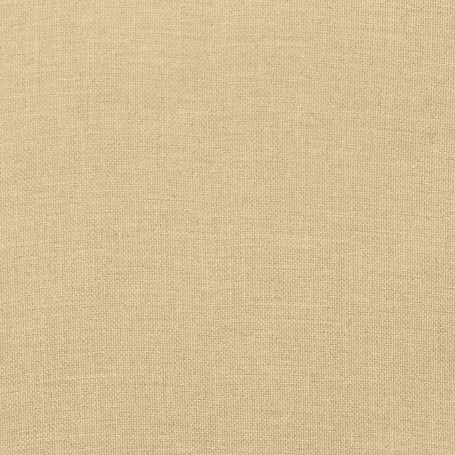 Coussins de chaise à dossier bas lot de 2 beige mélangé tissu - 8