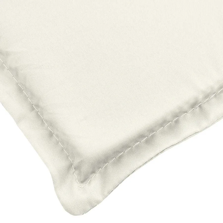 Coussin de chaise longue crème mélangé (75+105) x 50 x 4 cm - 6