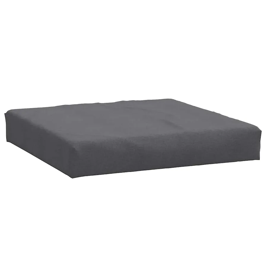 Coussin de palette anthracite mélangé 60x60x9,5 cm tissu - 2