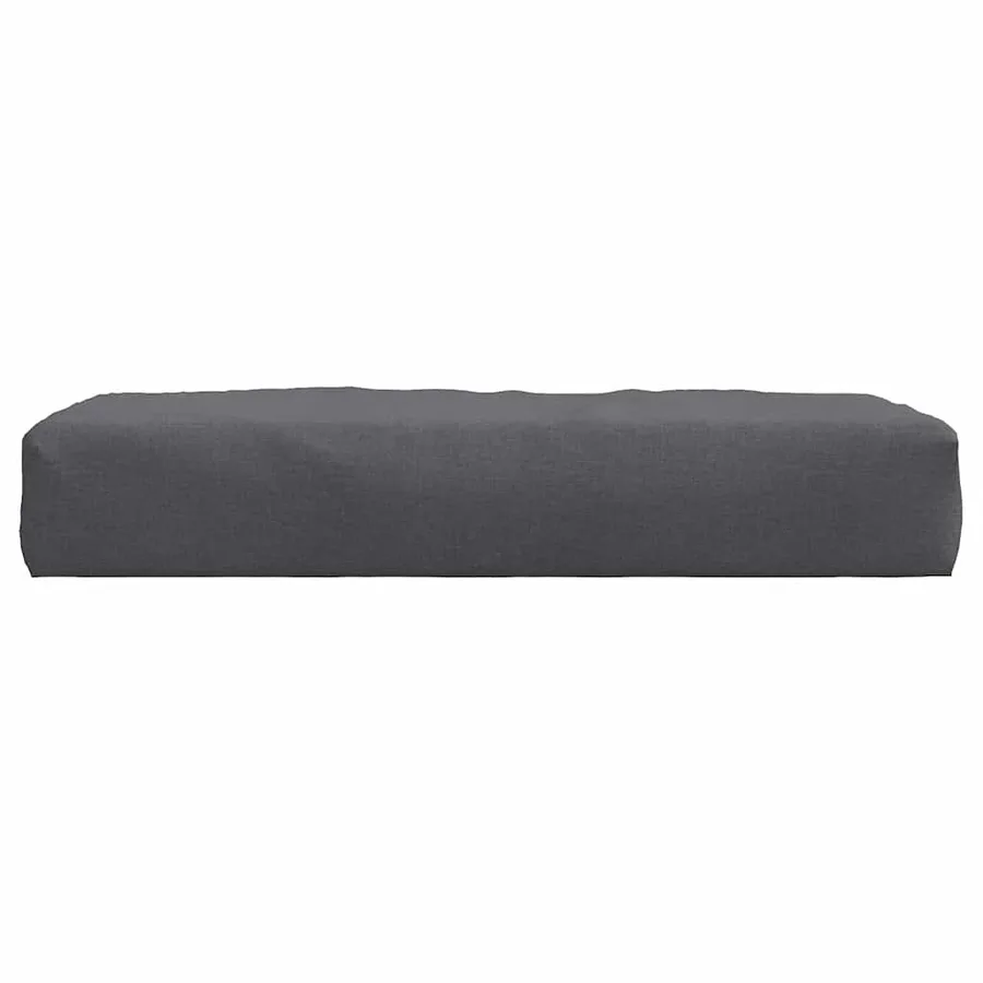 Coussin de palette anthracite mélangé 60x60x9,5 cm tissu - 4