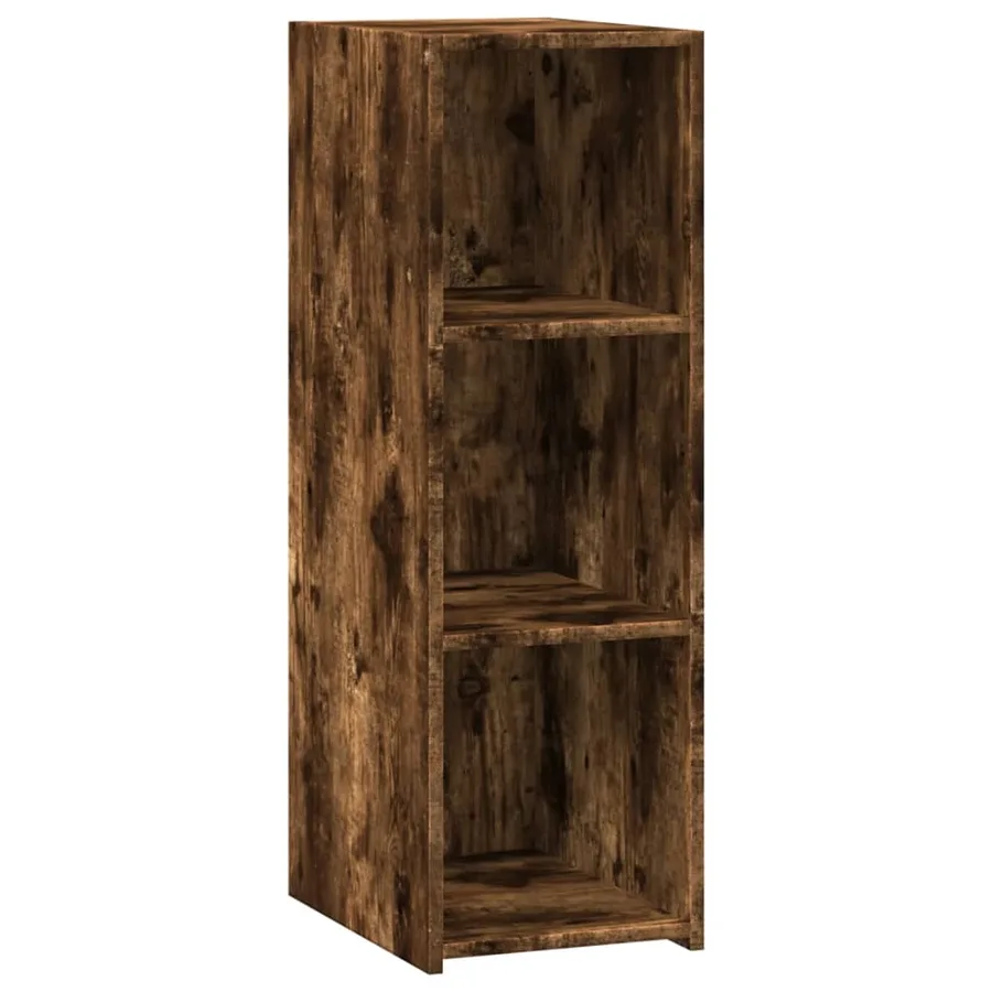 Buffet chêne fumé 30x41x93 cm bois d'ingénierie - 2