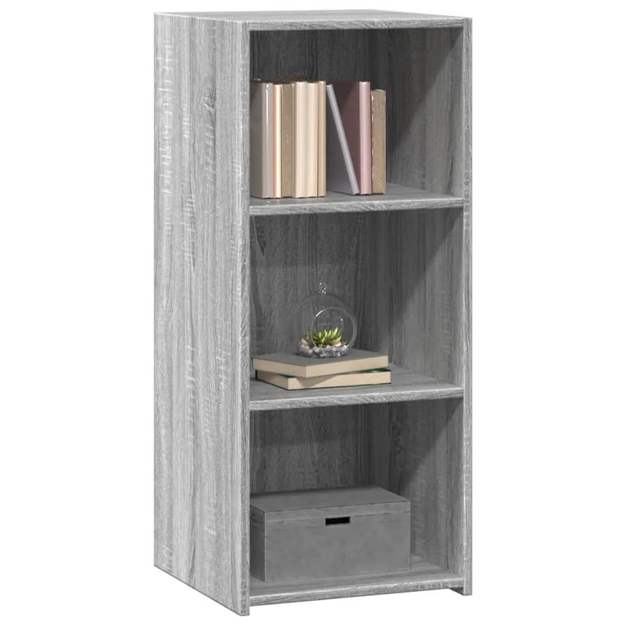 Buffet sonoma gris 40x41x93 cm bois d'ingénierie - 3
