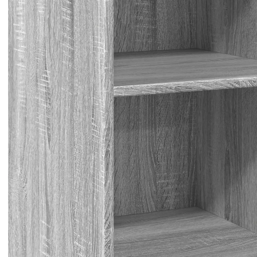 Buffet sonoma gris 40x41x93 cm bois d'ingénierie - 7