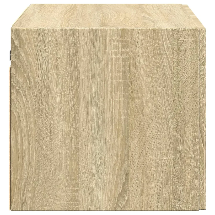 Armoire murale chêne sonoma 70x42,5x40 cm bois d'ingénierie - 5
