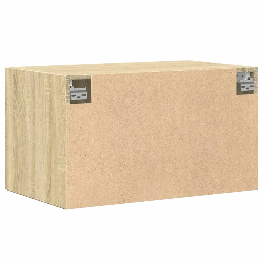 Armoire murale chêne sonoma 70x42,5x40 cm bois d'ingénierie - 6