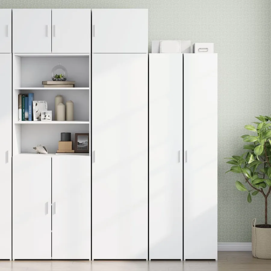 Armoire murale blanc 50x42,5x40 cm bois d'ingénierie - 3