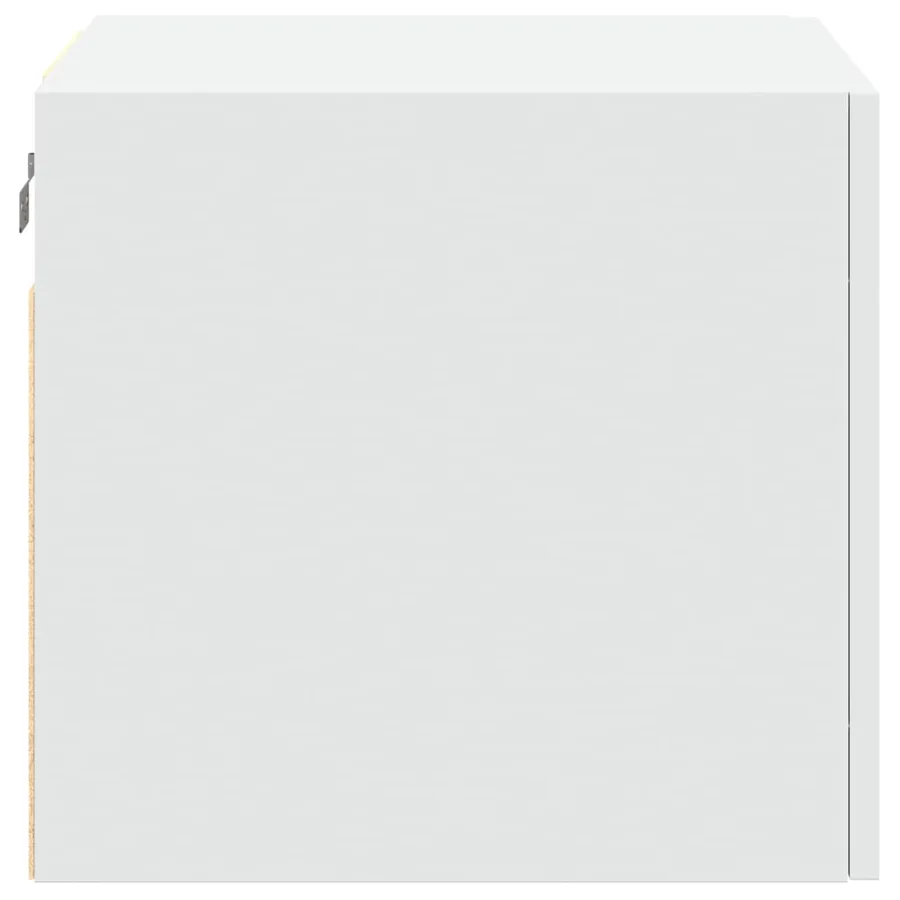 Armoire murale blanc 50x42,5x40 cm bois d'ingénierie - 5