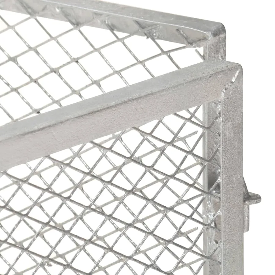Composteur de jardin 85x85x70 cm Fer galvanisé - 2