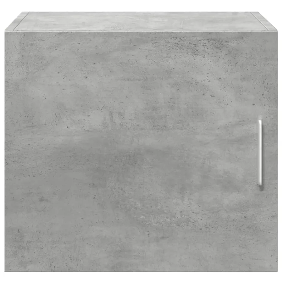 Armoire murale gris béton 45x42,5x40 cm bois d'ingénierie - 4