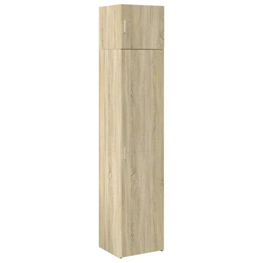 Armoire de rangement mince chêne sonoma 45x42,5x225 cm - 2