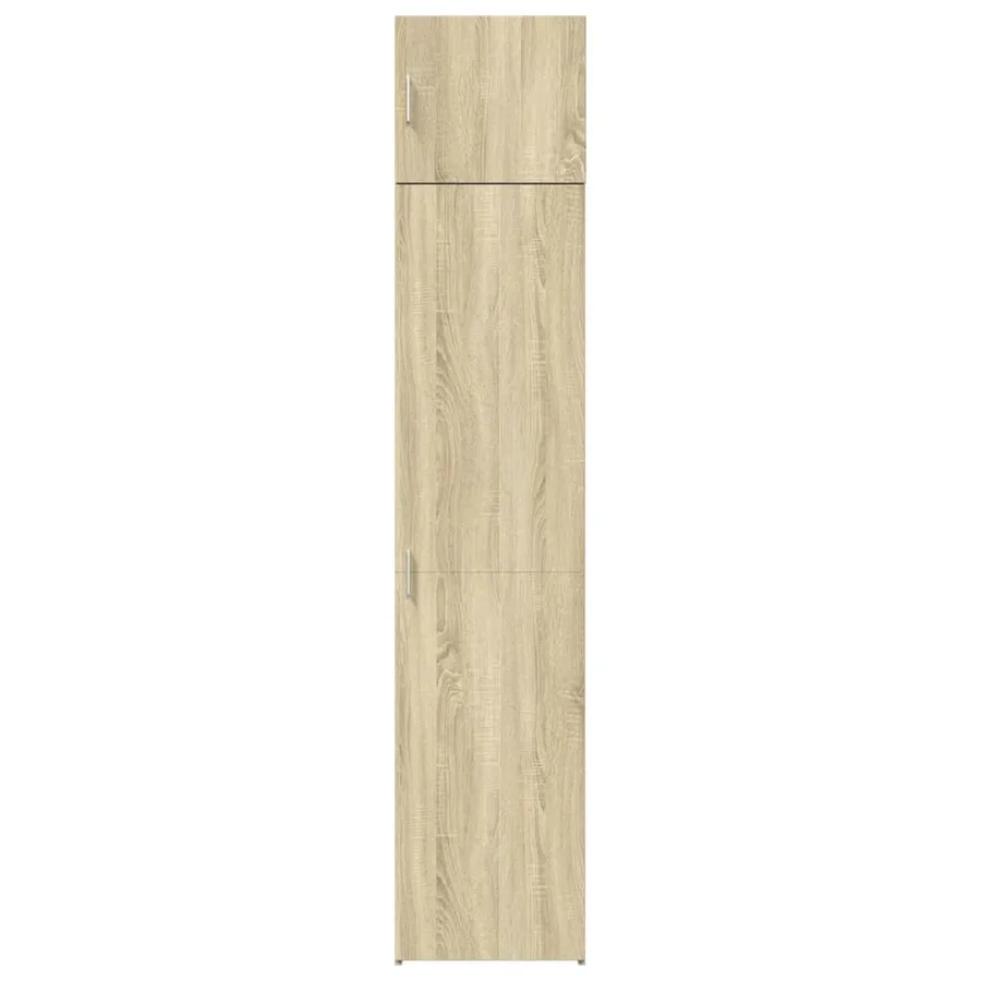 Armoire de rangement mince chêne sonoma 45x42,5x225 cm - 4