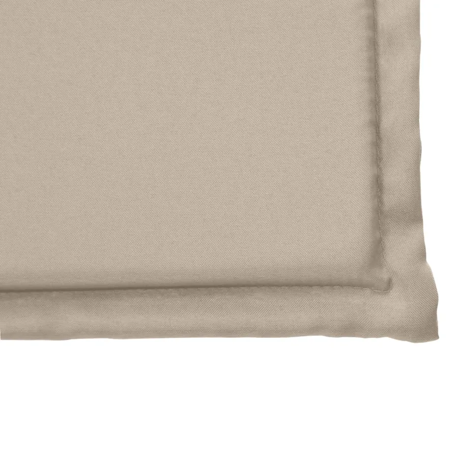 Coussins de siège de jardin lot de 2 taupe 45x45x2 cm carré - 8