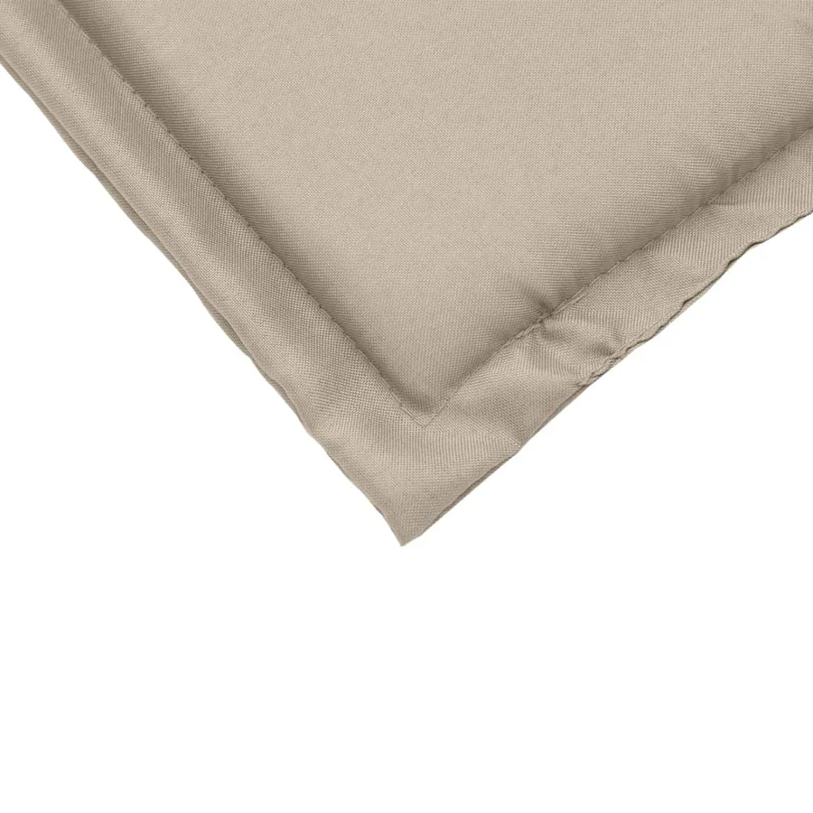 Coussins de siège de jardin lot de 2 taupe 45x45x2 cm carré - 9