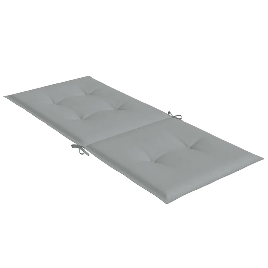 Coussins de chaise à dossier haut lot de 6 gris clair mélangé - 6