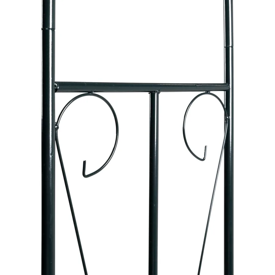 Garden arch Dark green 142x37x275 cm Iron - 5