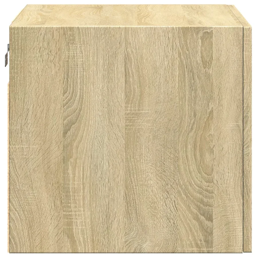 Armoire murale chêne sonoma 50x42,5x40 cm bois d'ingénierie - 5